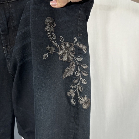 NEW Kut from‎ the Kloth [ 16 ] Connie Embroidered Ankle Skinny Jeans Blue - Picture 11 of 16